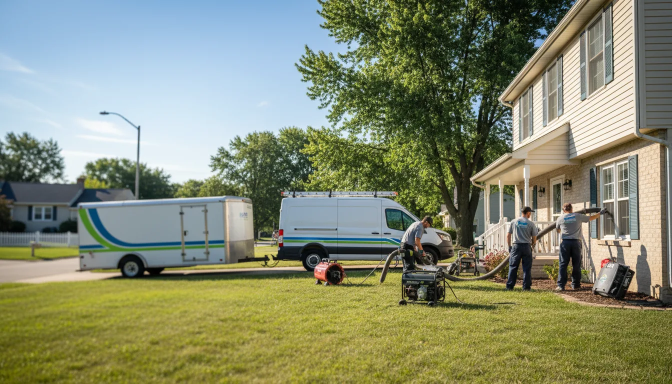 Flooded Basement Restoration And Cleanup With Repair in Dillsboro, NC near me